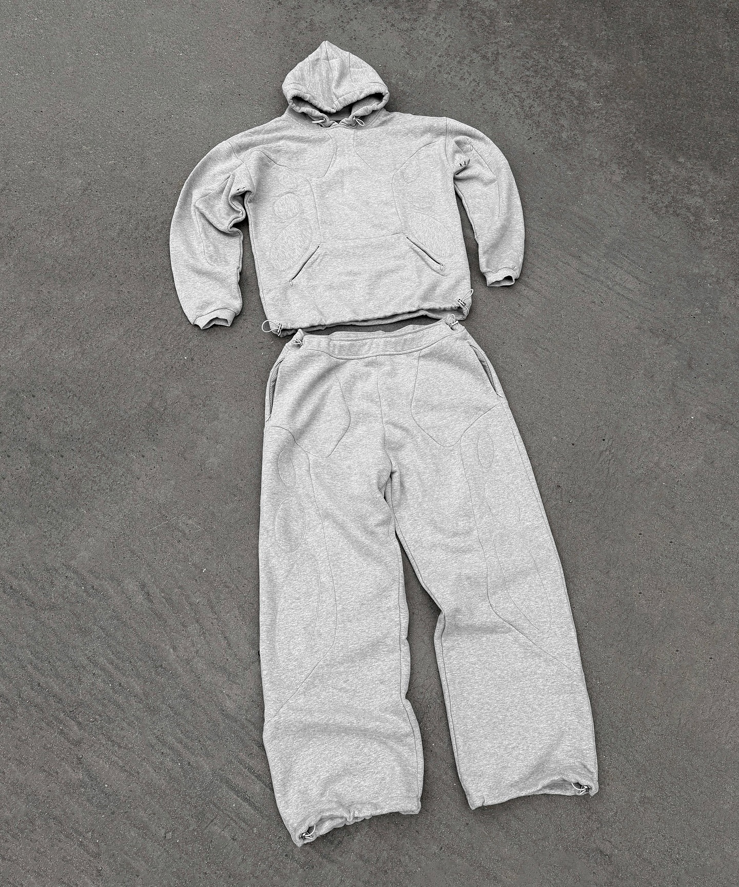 KROEN GREY TRACKSUIT